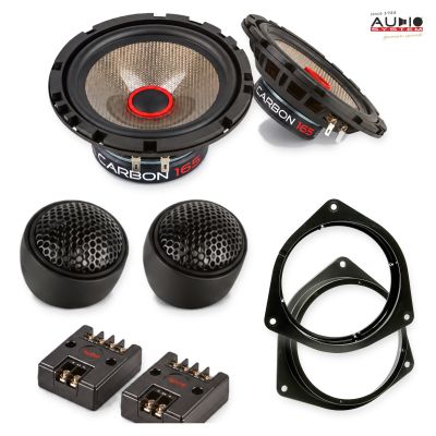 Pachet difuzoare Toyota RAV4 (XA2) 2003-2006 Audio System CARBON componente dedicate uși față