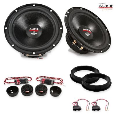 Pachet difuzoare VW Golf VII Variant (AUV) 2017-2020 Audio System M-Series componente dedicate uși față