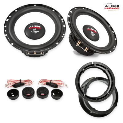 Pachet difuzoare VW Passat CC (3C/35) 2008-2011 Audio System M-Series componente dedicate uși față