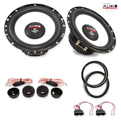 Pachet difuzoare VW Tiguan (5N) 2007-2016 Audio System M-Series componente dedicate uși spate