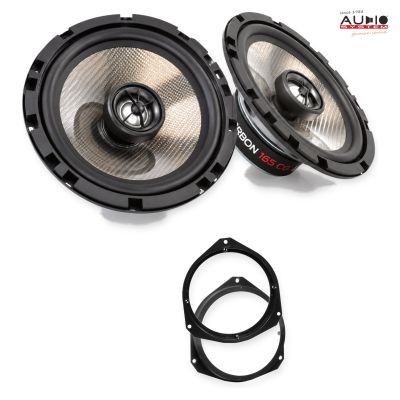 Pachet difuzoare Alfa Romeo Giulietta (940) 2016-2021 Audio System CARBON coaxiale dedicate uși spate