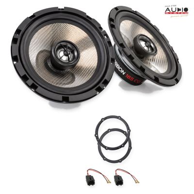 Pachet difuzoare Citroen C5 (X7) 2008-2015 Audio System CARBON coaxiale dedicate uși spate