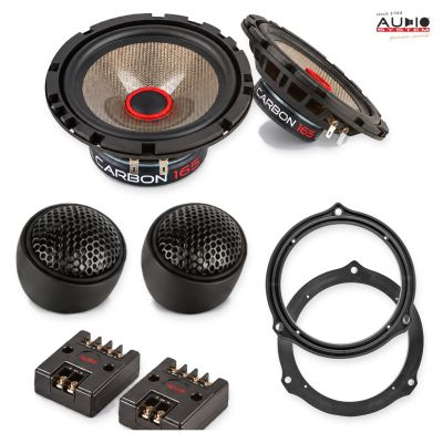 Pachet difuzoare Ford F150 2014-2020 Audio System CARBON componente dedicate uși față