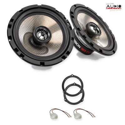 Pachet difuzoare Ford S-MAX (WA6) 2010-2015 Audio System CARBON coaxiale dedicate uși spate
