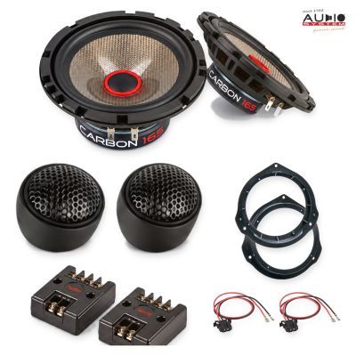 Pachet difuzoare Mercedes E-Klasse (W212) 2009-2013 Audio System CARBON componente dedicate uși față