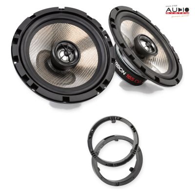 Pachet difuzoare Mitsubishi L200 2015-2021 Audio System CARBON coaxiale dedicate uși spate
