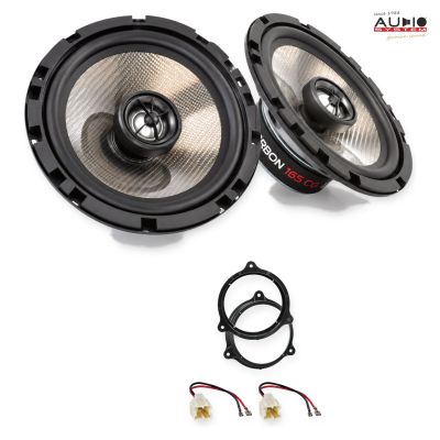 Pachet difuzoare Renault Captur I (R) 2017-2019 Audio System CARBON coaxiale dedicate uși spate
