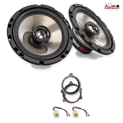 Pachet difuzoare Renault Laguna III (BT) 2007-2015 Audio System CARBON coaxiale dedicate uși spate