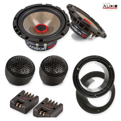 Pachet difuzoare Suzuki Ignis (MF) 2017-2020 Audio System CARBON componente dedicate uși față
