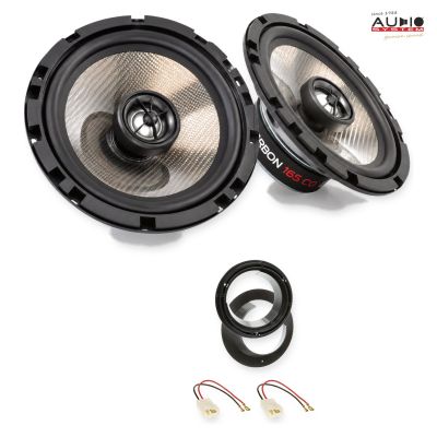 Pachet difuzoare Suzuki Splash (EX) 2008-2012 Audio System CARBON coaxiale dedicate uși spate