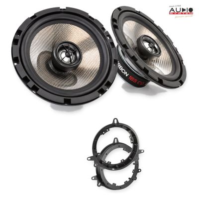 Pachet difuzoare Toyota Highlander 2008-2012 Audio System CARBON coaxiale dedicate uși spate