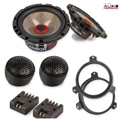 Pachet difuzoare Toyota RAV4 2016-2021 Audio System CARBON componente dedicate uși față