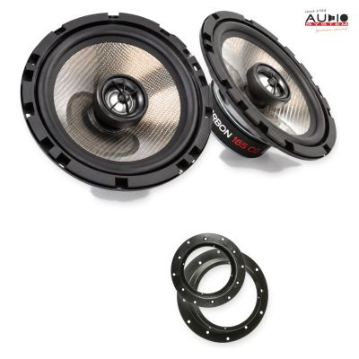 Pachet difuzoare VW Touareg II (7P) 2017-2018 Audio System CARBON coaxiale dedicate uși spate