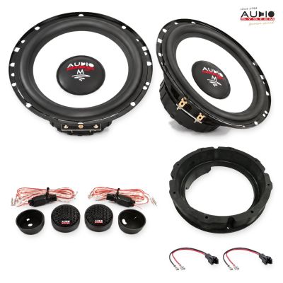 Pachet difuzoare Audi A6 (C7) 2011-2018 Audio System M-Series componente dedicate uși spate