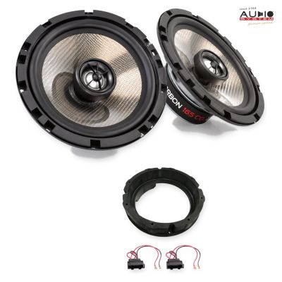 Pachet difuzoare VW T-Roc (A1) 2017-prezent Audio System CARBON coaxiale dedicate uși spate