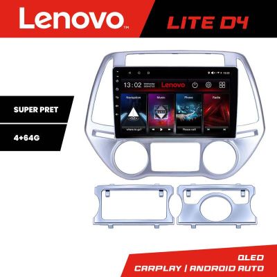 Navigatie Hyundai I20 2011-2014 manual si automat Android radio gps internet 4+64 Lenovo