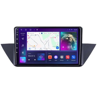 Navigatie BMW X1 E84 B-219 Android Ecran QLED octa core 4+64 carplay android auto KIT-219+EDT-E310V3