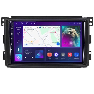 Navigatie Smart 2005-2010 B-SMART05 Android Ecran QLED octa core 4+64 carplay android auto KIT-smart05+EDT-E309V3