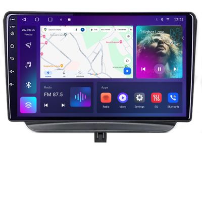 Navigatie Ford Turneo Courier Transit Courier 2014-2021 dedicata Android QLED octa core 4+64 4G DSP FHD carplay android auto radio gps internet Android kit-turneo+EDT-E309v3