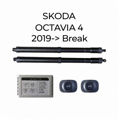 Haion electric Skoda Octavia 4 IV 2019– Beak – sistem automat de ridicare și închidere portbagaj